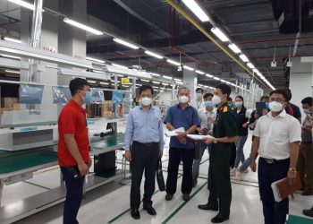 Giám sát chặt công tác phòng chống dịch tại các nhà máy ở Bắc Giang trước khi hoạt động trở lại